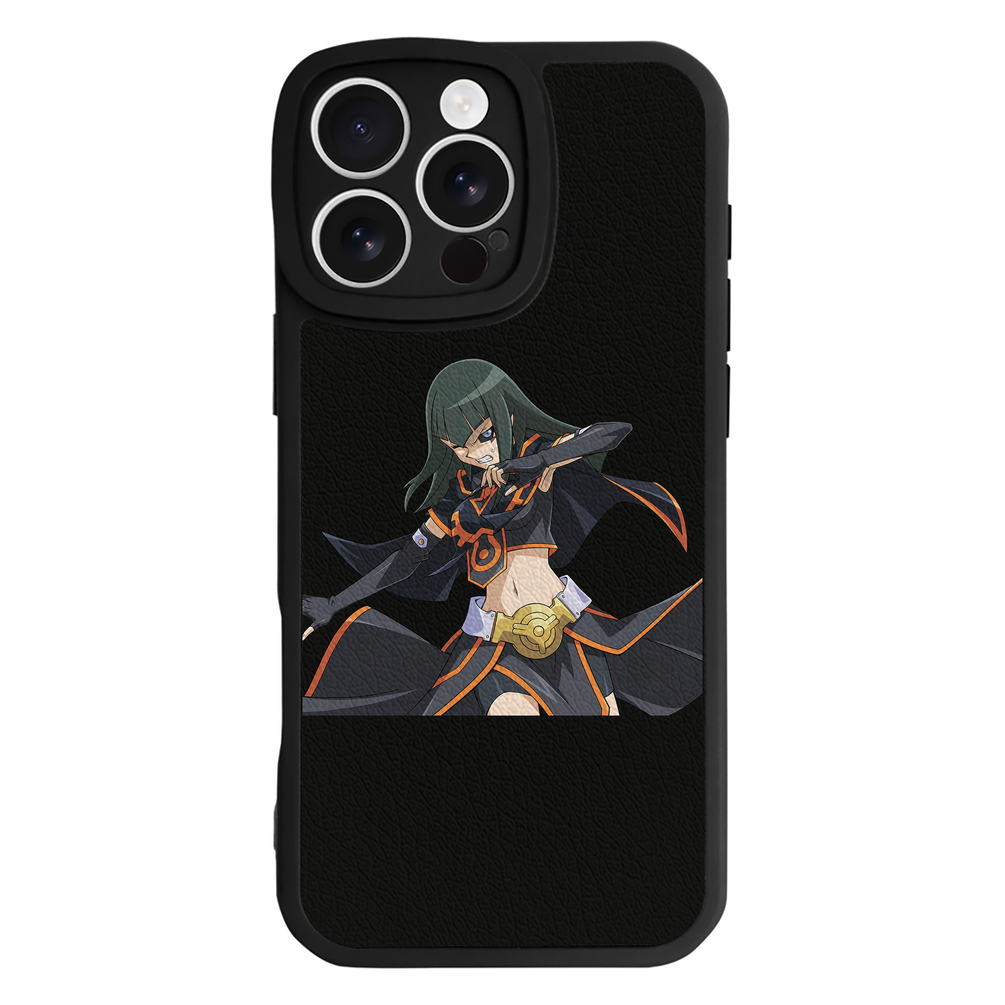（画像用） 遊☆戯☆王 Yu-Gi-Oh! 【iPhone 16シリーズ対応】シリコンスマホケース（レザー調） 材質：シリコン